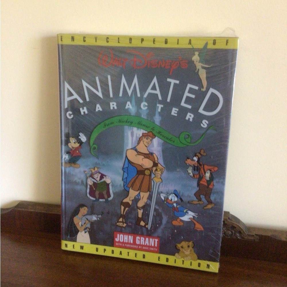 Disney Animated Characters Book